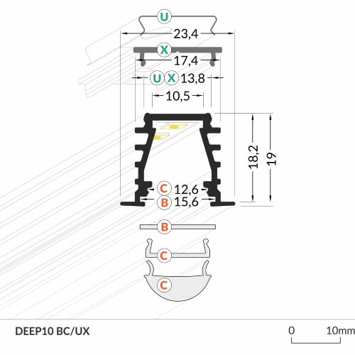 LED_profile_DEEP10_dimensions_500