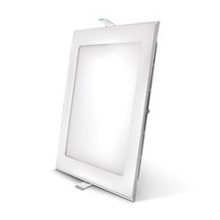 LED panel kvadratno vgradni 6W, 3000K