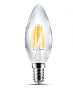 LED žarnica E14 4W Candle Filament, 3000K